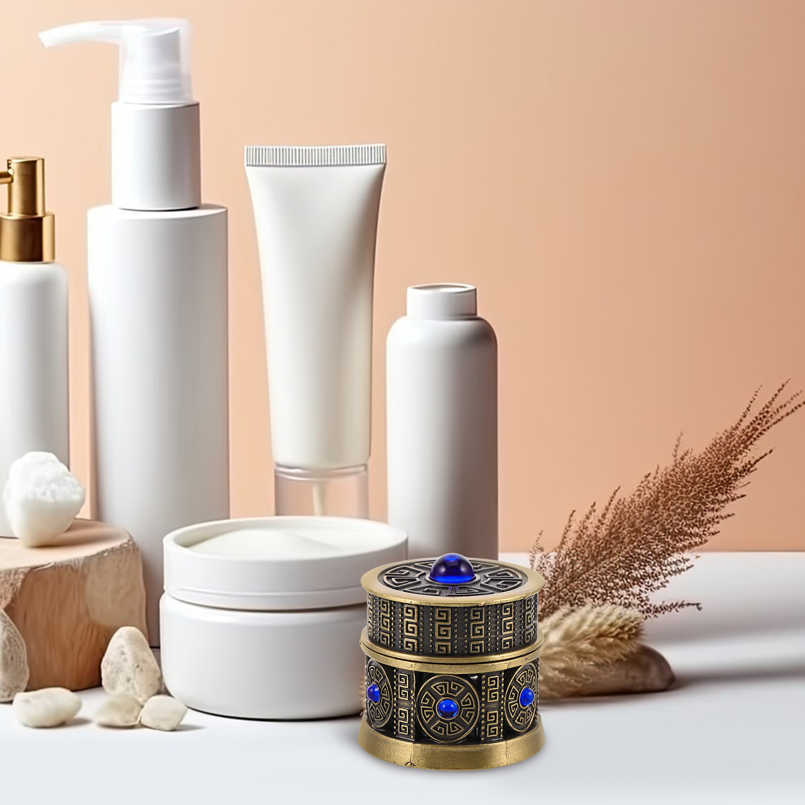 Luxury Skincare Bottles - Прочная многоразовая баночка для крема с
