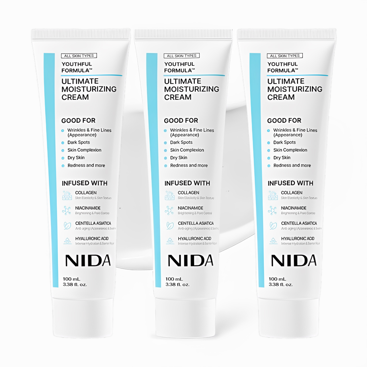 Luxury Skincare Korea - Увлажняющий крем для лица NIDA с