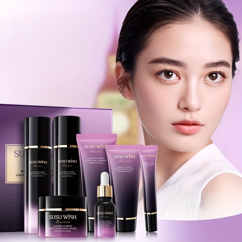 Luxury Skincare Serum - Роскошный и элегантный набор из девяти