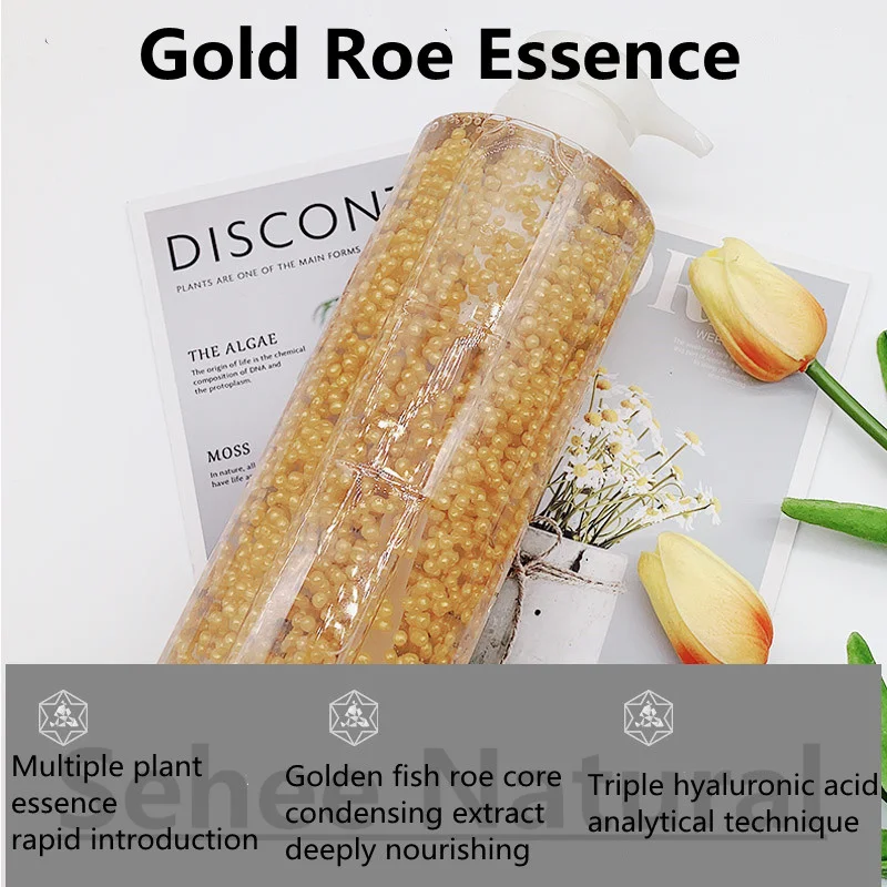 1000 мл Gold Roe Essence, увла – обзор и цена Luxury Skincare Serum