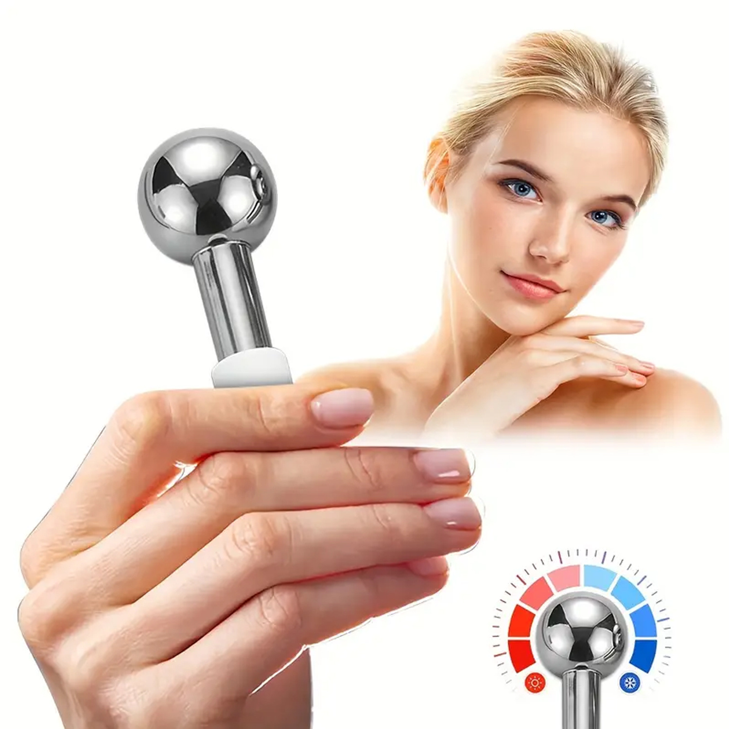 Ледяные шарики из нержавеющей  – обзор и цена Luxury Skincare Tools
